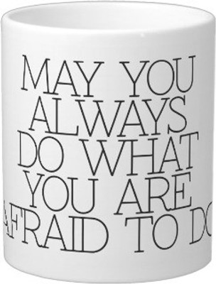 

Exoctic Silver Mast Quotes A128 Ceramic Mug(250 ml), Black;white