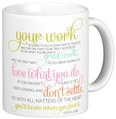 

Exoctic Silver Farewell GoodBye 004 Ceramic Mug(300 ml), Multicolor