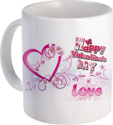 

SKY TRENDS Love Gifts For Your Special Valentine For Girlfriend Boyfriend Wounderful Wife Husband Friend Anniversary Birthday Design061 Ceramic Mug(325 ml), White