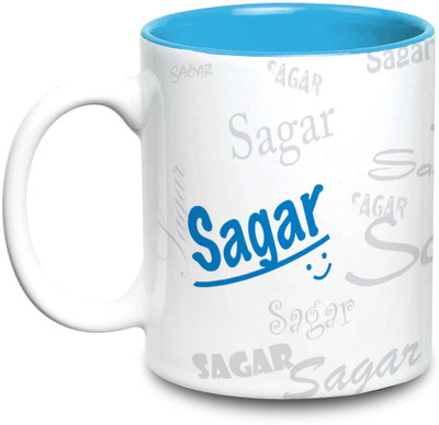 

Hot Muggs Me Graffiti - Sagar Ceramic Mug(315 ml), Multicolor