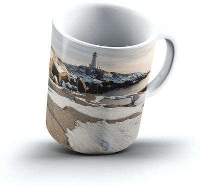 

Ucard PeggyS Cove St MargaretS Bay Nova Scotia2583 Bone China, Ceramic, Porcelain Mug(325 ml), Multicolor