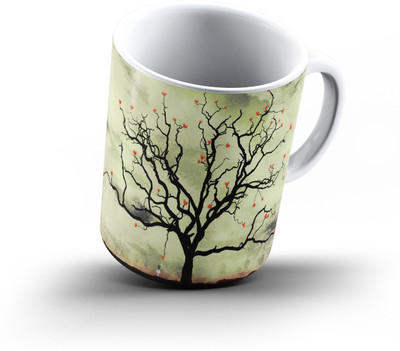 

Ucard Love Tree285 Bone China, Ceramic, Porcelain Mug(325 ml), Multicolor