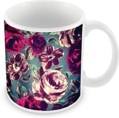 

Sleep Nature's SN-MG-1566 Ceramic Mug(350 ml), Multicolor