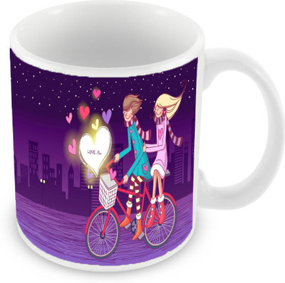 

Sleep Nature's SN-MG-335 Ceramic Mug(350 ml), Purple
