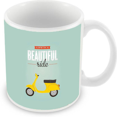 

Sleep Nature's SN-MG-2102 Ceramic Mug(350 ml), Multicolor