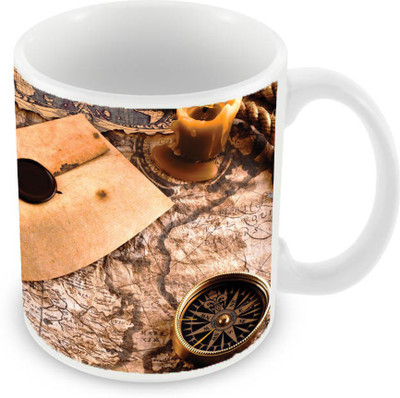 

Sleep Nature's SN-MG-2265 Ceramic Mug(350 ml), Brown