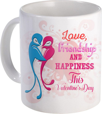 

SKY TRENDS Love Gifts For Your Special Valentine For Girlfriend Boyfriend Wounderful Wife Husband Friend Anniversary Birthday Design060 Ceramic Mug(325 ml), White