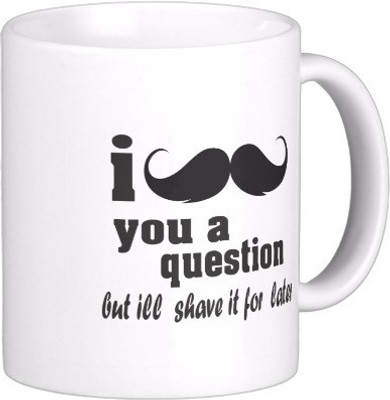 

Exoctic Silver Quoteds ooooo87 Ceramic Mug(300 ml), Multicolor
