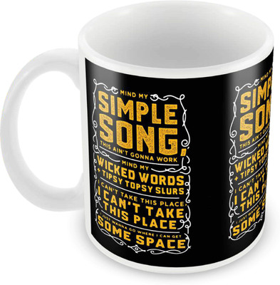 

Posterboy Simple Song Ceramic Mug(350 ml)
