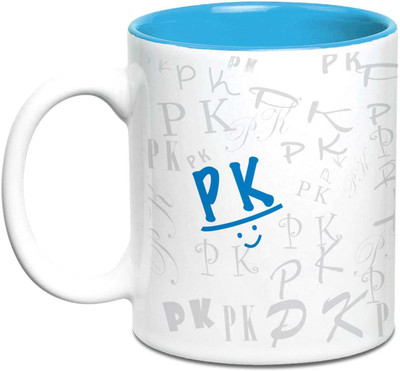 

Hot Muggs Me Graffiti - P K Ceramic Mug(315 ml), Multicolor