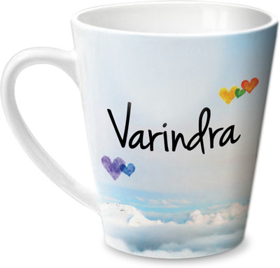 

Hot Muggs Simply Love You Varindra Conical Ceramic Mug(350 ml)