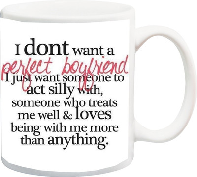 

ME&YOU Gift for Boyfriend,Him,Bestfriend,Special One on Valentine's Ceramic Mug(325 ml), Multicolor