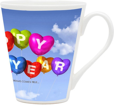 

Homesogood Celebrating New Year Everywhere Ceramic Mug(355 ml)