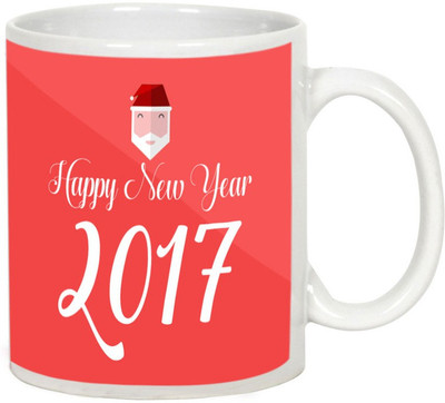 

AllUPrints Have A Cheerful New Year White Ceramic Mug(325 ml)