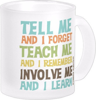 

Exoctic Silver Best Quoted Coffee 00112 Ceramic Mug(300 ml), Multicolor