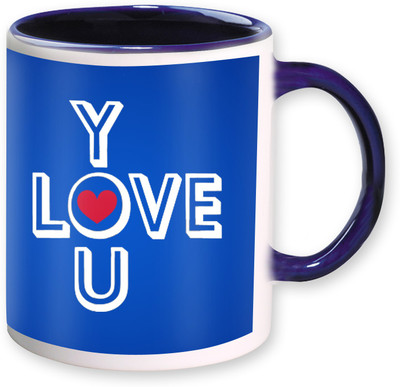 

Heyworlds love valentine day gifts 04 Ceramic Mug(325 ml), Multicolor
