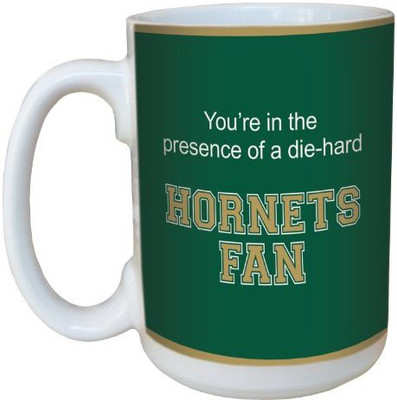 

Tree-Free Greetings Greetings lm44862 Hornets College Basketball Ceramic with Full-Sized Handle, 15-Ounce Ceramic Mug(60 ml), Multicolor
