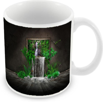 

Sleep Nature's SN-MG-1358 Ceramic Mug(350 ml), Multicolor