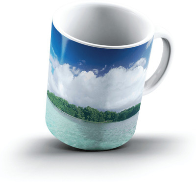 

Ucard Los Castillos Island Los Roques National Park Venezuela2450 Bone China, Ceramic, Porcelain Mug(325 ml), Multicolor