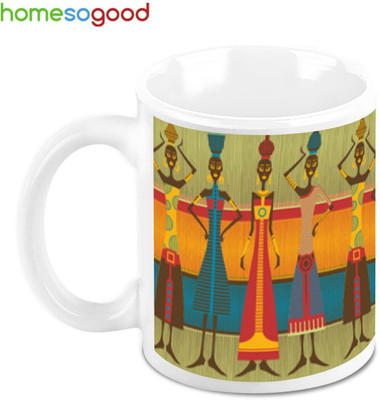 41% OFF on Homesogood Women Carrying Earthen-pot Ceramic Mug(325 ml) 41% OFF on Homesogood Women Carrying Earthen-pot Ceramic Mug(325 ml)