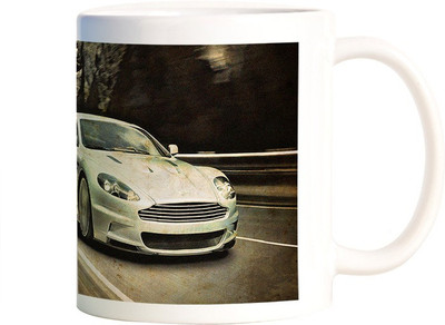 

Rangeele Inkers Car In Thunder Ceramic Mug(300 ml), Multicolor