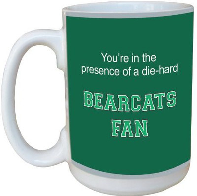 

Tree-Free Greetings Greetings lm44641 Bearcats College Basketball Ceramic with Full-Sized Handle, 15-Ounce Ceramic Mug(60 ml), Multicolor