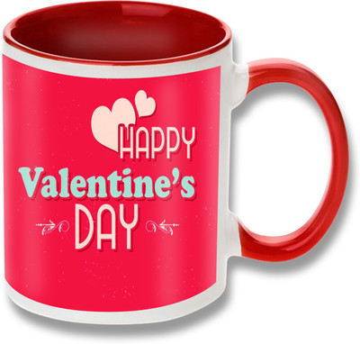

Heyworlds happy valentine day gifts 0016 Ceramic Mug(325 ml), Multicolor