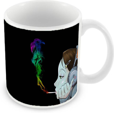 

Sleep Nature's SN-MG-543 Ceramic Mug(350 ml), Multicolor