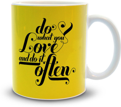 Shoppers Bucket 289 Ceramic Coffee Mug(330 ml)
