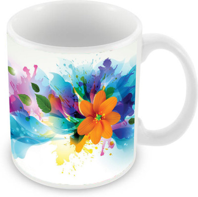 

Sleep Nature's SN-MG-2023 Ceramic Mug(350 ml), Multicolor