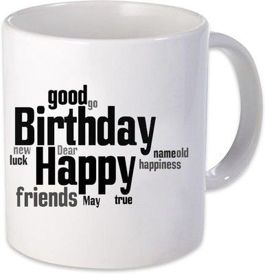 

Heyworlds happy birthday gifts 01 Ceramic Mug(325 ml), Multicolor