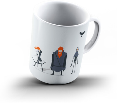 

Ucard Game Of Thrones728 Bone China, Ceramic, Porcelain Mug(325 ml), Multicolor