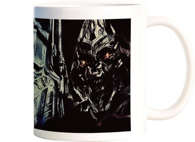 

Rangeele Inkers Transformers Sketching Ceramic Mug(300 ml), Multicolor