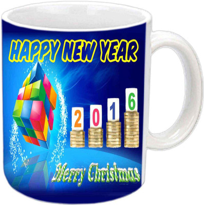 

Raj Laxmi Coins of 2016 white Ceramic Mug(350 ml)