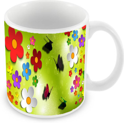 

Sleep Nature's SN-MG-930 Ceramic Mug(350 ml), Multicolor