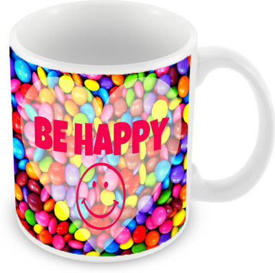 

Sleep Nature's SN-MG-180 Ceramic Mug(350 ml), Multicolor