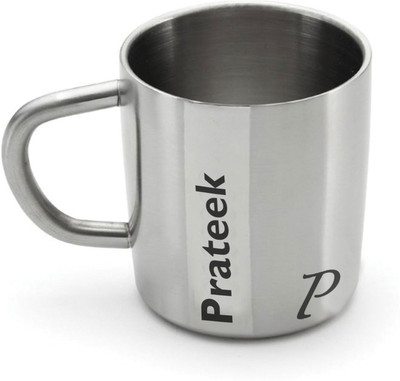

Hot Muggs Me Classic - Prateek Stainless Steel Mug(200 ml)