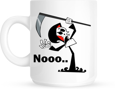 HuppmeGift No White Ceramic Mug(350 ml)
