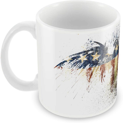 

Posterboy The Eagle Ceramic Mug(350 ml), Multicolor