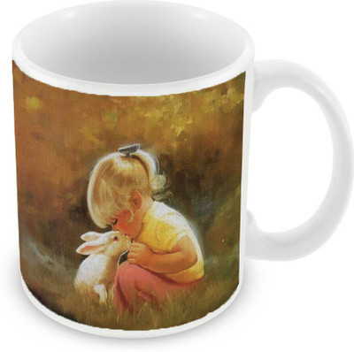 

Sleep Nature's SN-MG-1418 Ceramic Mug(350 ml), Multicolor