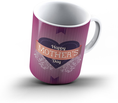 

Ucard Mothers Day418 Bone China, Ceramic, Porcelain Mug(325 ml), Multicolor
