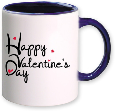 

Heyworlds happy valentine day gifts 04 Ceramic Mug(325 ml), Multicolor