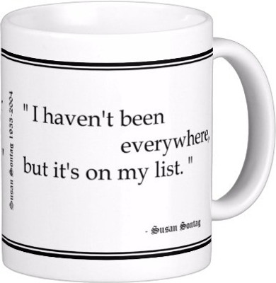 

Exoctic Silver Best Quoted Coffee 00134 Ceramic Mug(300 ml), Multicolor