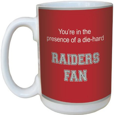 

Tree-Free Greetings Greetings lm44674 Raiders College Basketball Ceramic with Full-Sized Handle, 15-Ounce Ceramic Mug(60 ml), Multicolor