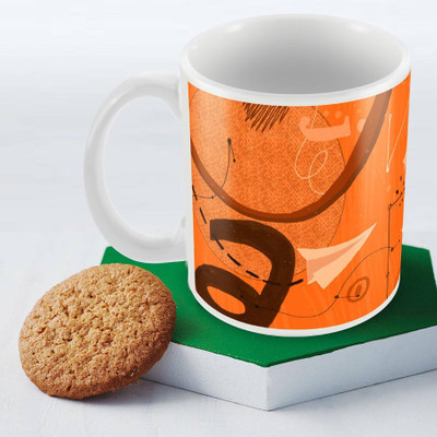 

Posterboy Alphabetic Ceramic Mug(350 ml)