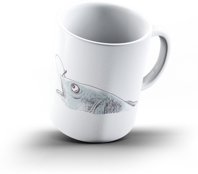 

Ucard Hardcore Fishing327 Bone China, Ceramic, Porcelain Mug(325 ml), Multicolor