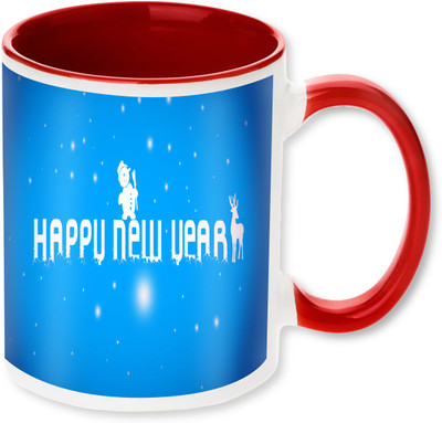 

Heyworlds new year gifts 005 Ceramic Mug(325 ml), Multicolor