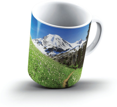 

Ucard Mount Baker Snoqualmie National Forest Washington2513 Bone China, Ceramic, Porcelain Mug(325 ml)