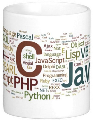 

Huppme C++ Language White Ceramic Mug(350 ml)