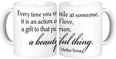

Shopmillions Smile Is A Beautiful Thing Ceramic Mug(300 ml)